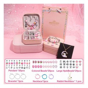 Luxury 2025 <b>Plastic</b> Educational DIY Bracelet Women Crystal Pendant Trendy <b>Beaded</b> Fantasy Sci-Fi Theme 3+ Years Jewelry Making - Product Image 4