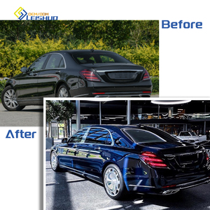Leishuo gran oferta piezas de automóviles ABS/PP W222 actualización a <span class=keywords><strong>Maybach</strong></span> Body Kit Bodykit para S Class W222 <span class=keywords><strong>Maybach</strong></span> Body 14-20 actualización - Product Image 3