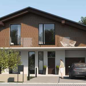 <span class=keywords><strong>Boîte</strong></span> aux lettres extérieure moderne JH-Mech, facile à nettoyer, avec fente à courrier dissimulée, sans poignée, en métal antirouille, surface résistante aux rayures - Product Image 3