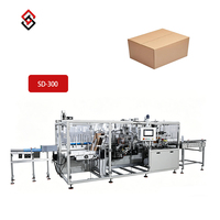 Machine d'emballage automatique numérique pour cartons, avec étiquetage alimentaire, détection de cartons manquants, inspection des matériaux entrants et alarme de défaut