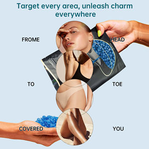 Perles de cire dure biologique premium douces aux ingrédients naturels pour une épilation sûre et indolore, parfaites pour le brésilien et le bikini - Product Image 4