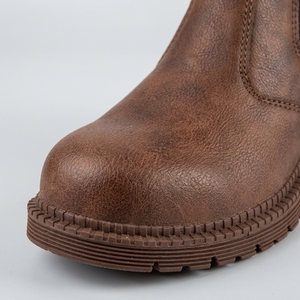 Botas <span class=keywords><strong>de</strong></span> <span class=keywords><strong>Seguridad</strong></span> Chelsea <span class=keywords><strong>de</strong></span> Cuero Vacuno Premium con Puntera <span class=keywords><strong>de</strong></span> Acero, Resistentes a Pinchazos, Suela <span class=keywords><strong>de</strong></span> Goma Antideslizante y Entresuela Transpirable - Product Image 2