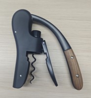 Tire-bouchon à levier professionnel, tire-bouchon extra-spiral robuste en alliage de zinc, coffret cadeau de luxe pour mariage, ouverture de maison, anniversaire