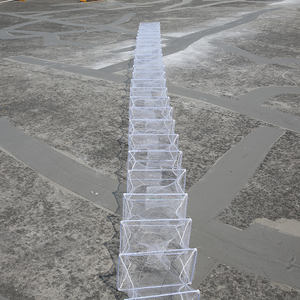 Filet de pêche, Cage à crevettes, Pot à crabe, haute qualité, 9.2m, piège à écrevisse, canna, 8 pieds, jet à la main, filet de pêche, 12 pieds - Product Image 4