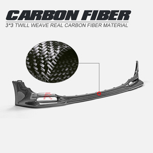 Alerón delantero tipo GM para Mini S R56 R57 R58 (compatible con parachoques R56 R57 R58 Cooper S) - Product Image 5
