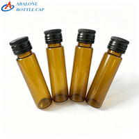 Bouchons de bouteille noirs de 18 mm pour flacon de liquide oral pour flacon en verre de 10 ml