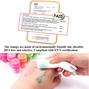 Foska enseignant timbres respectueux de l'environnement PVC et ABS matériel <span class=keywords><strong>dessin</strong></span> jouet timbres ensemble <span class=keywords><strong>pour</strong></span> enfants cadeau d'<span class=keywords><strong>anniversaire</strong></span> fête fournitures - Product Image 5