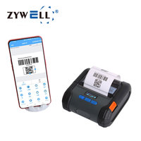 Impresora de Etiquetas y Recibos 2 en 1 Popular, ZYWELL ZM04, Impresora Térmica Portátil de Etiquetas Adhesivas