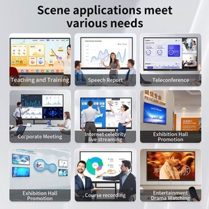 Pantalla Plana Interactiva <span class=keywords><strong>de</strong></span> 55 65 75 85 86 98 Pulgadas con Asistente <span class=keywords><strong>de</strong></span> IA, Pizarra Táctil Inteligente <span class=keywords><strong>de</strong></span> 20/40 Puntos para Aulas Escolares - Product Image 6