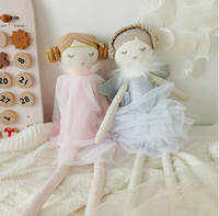 Peluche Fée des Fleurs Mignonne, Poupée Unisexe, Oreiller de Sommeil Princesse, Jouet Doux, Série Mode, Échelle 1:3, 30-50cm, 2-4 Ans, Anniversaire