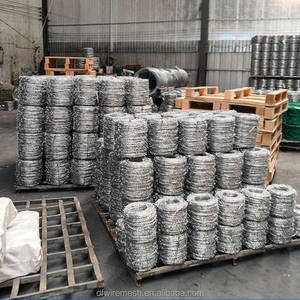 Precio del Alambre de Púas de 10 kg en el Mercado de Bangladesh, Rollo de Alambre de Púas de 4 Puntas y 125 mm para Cercas de Seguridad Comercial - Product Image 5