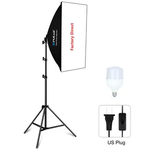 PULUZ 50x70cm LED-Lampe Softbox 2M Stativ ständer für profession elles Studio Flash Photographic Lighting Kit