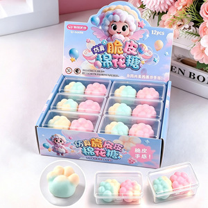 Plusieurs modèles de bonbons arc-en-ciel croustillants à pincer, Ga Bang, macaron croustillant, chocolat, jouet anti-stress pour adultes, jouets sensoriels - Product Image 5