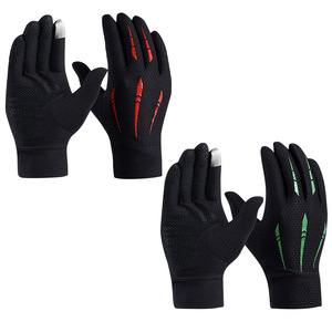 Outdoor Functional Gloves Ice Silk Full Finger Breathable Lightweight Touchscreen Cycling Hiking Motorcycle Gloves Unisex Adult - Product Image 2