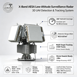 <span class=keywords><strong>เ</strong></span>รดาร์ Lei Kan Ultra Long Range X Band AESA 4-Panel 360 3D ระยะ 8 กม. ความ<span class=keywords><strong>เ</strong></span>ร็วสูงพิ<span class=keywords><strong>เ</strong></span>ศษ ระบบ<span class=keywords><strong>เ</strong></span>ตือนภัยระยะต่ำแบบเรียกค่าค่าใหม่<span class=keywords><strong>เ</strong></span>ร็ว (TAS Refresh) ระยะ<span class=keywords><strong>เ</strong></span>ตือนล่วงหน้าสูงสุด 2000 ม. - Product Image 1