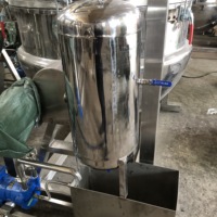 Huashang Custom Mini 200 L 500 L Stoomgejackete Ketel Vacuüm Jammachine Saus Dubbelgejackete Ketel met Mixer