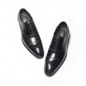 Apini - Zapatos Oxford de Vestir Formales de Negocios para Hombre, Hechos a Mano en Italia, de Cuero Genuino, con Cordones y Estampado de Leopardo - Product Image 3