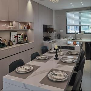 Khăn trải bàn và đế lót ly bằng da PVC chống thấm nước, chất lượng cao, bán buôn, chống trơn trượt, cách nhiệt - Product Image 6