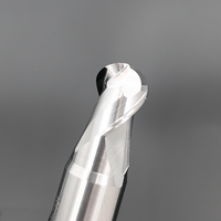 Fraise à queue sphérique en carbure de tungstène OEM/ODM pour tournage CNC et fraisage de métaux, avec 2 à 8 cannelures, diamètre de queue personnalisé