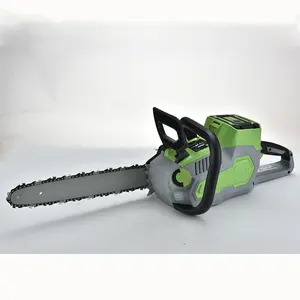 Professional Manufacturer 60V Lithium Ion Battery Wood Cutter Cordless Electric Chain Saw