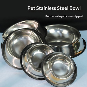 Ciotola per Animali Domestici in Acciaio Inox Personalizzata, Portatile, Antiscivolo, per Cani e Gatti, Primo Ordine Scontato - Product Image 2