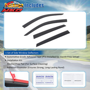 Pare-soleil de fenêtre à coller style profil bas pour SUV Mercedes-Benz GLC-Class X253 16-22 - Product Image 5