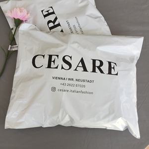 Sobre Postal de Polímero Negro Ecológico de Diseño Personalizado, Bolsa de Correo para Ropa - Product Image 6