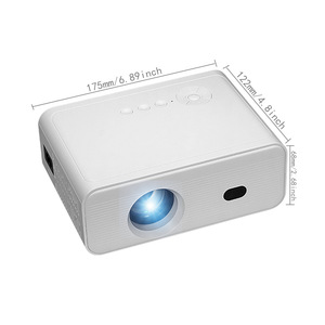 Mini Proyector Portátil 1080P HD con Enfoque Eléctrico, WiFi 6, 5.2, Cine en Casa, Proyector DLP - Product Image 5