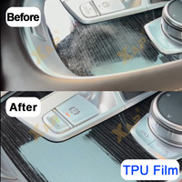 Film transparent en TPU pour MorrisGarages MG HS, autocollant de protection intérieur pour voiture, console centrale, écran tactile, panneau de navigation
