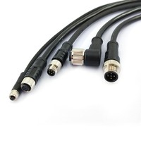 Conector Impermeable IP67 para Cable de PCB de Montaje en Panel, Personalizado de Fábrica, M5 M8 M12 M16 M23 7/8 2 3 4 5 6 7 8 12 16 17 19 24 Pines