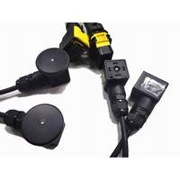 Conector de inyector de combustible automotriz personalizado con arnés de cableado tipo pigtail para maquinaria de siembra agrícola
