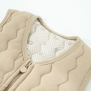 Parka Térmica con Cierre de Cremallera, Forro Acolchado Tipo Panal de Abeja <span class=keywords><strong>y</strong></span> Bolsillos Laterales Dobles para Invierno <span class=keywords><strong>y</strong></span> Uso en Todas las Estaciones - Product Image 2