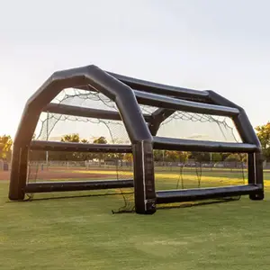 Inflatable Cages as Golf Ranges Inflatable Batting Cage Baseball Hitting Interactive Games for Sale