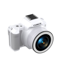 Kamera Digital Mini 2K 48MP terbaru dengan perbesaran 16X anti-guncangan elektronik, layar IPS 2 ", desain gaya DSLR ringkas untuk Vlog