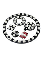 Tira de Luces LED WS2812B a Todo Color, Microcontrolador Programable, Módulo Controlador LED RGB WS2812