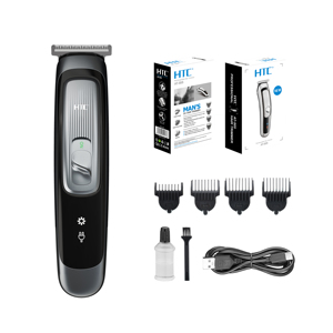 Tagliacapelli Elettrico <span class=keywords><strong>Professionale</strong></span> HTC AT-505 con Lama a T di Precisione e Pettini Limitatori da 1/3/5/7mm - Product Image 3