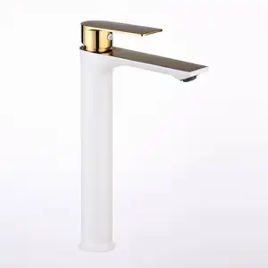 Chrome Plated Watermark Copper Bathroom Vanity Faucet Mixer Tap Handles Basin Zinc Sanitary