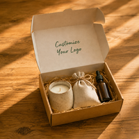 Boîtes d'emballage en carton ondulé de haute qualité, personnalisées avec logo en relief, écologiques, en matériaux recyclés, pour bougies et huiles essentielles, vente en gros