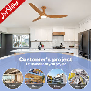 ไฟพัดลมเพดาน LED 1stshine ขายส่ง รีโมทคอนโทรลทองแดง ไฟพัดลมเพดาน LED - Product Image 5
