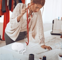 Élastiques en tricot Hongyi blancs, très extensibles, haute élasticité, 2 pouces, pour vêtements, en bobine, pour la couture