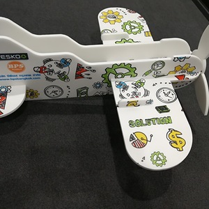 Panneau en mousse de polystyrène léger AIBO de haute qualité 5 mm, panneau KT pour la publicité et la promotion, <span class=keywords><strong>avion</strong></span> RC, marché des Philippines et d'Inde - Product Image 6