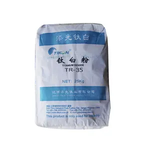 China Factory Price Rutile Type Tiona Tr-35 White Power Pigment Water Based Paints of Titanium Dioxide Tikon 35