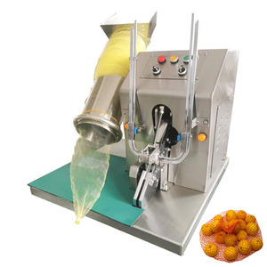 machine for packing vegetables into <b>nets</b> Automatic Clipping Machine Pepper Mesh Bag Packing Machine - Product Image 2