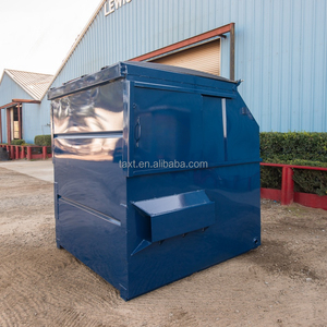 Contenedor de elevación con gancho de 8 yardas, contenedor comercial de basura y reciclaje Roll-On/Roll-Off para plantas de fabricación y granjas - Product Image 2