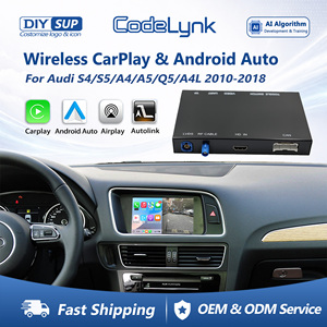 CodeLynk, беспроводные автомобильные комплекты для <span class=keywords><strong>Apple</strong></span> CarPlay, Android, автомобильный Android, видеоплеер A4L, A5, A5, Q5, S4, A4, 3GMMI, 2010-2018 - Product Image 1