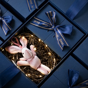 Luxury Custom <b>Gift</b> Flip <b>Box</b> Creative Magnetic Double Door Stock Ready <b>Gift</b> <b>Box</b> with Double Door Cosmetic Packaging <b>Box</b> - Product Image 1