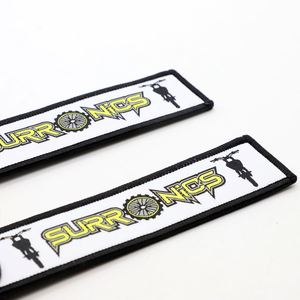Porte-clés en cuir personnalisé en gros sur le thème du vélo avec mousqueton pour merchandising de marque cycliste - Product Image 3