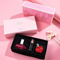 Nouveau Coffret Cadeau de Parfum pour Femme, Trois Pièces, 30 ml, Parfum Frais et Durable