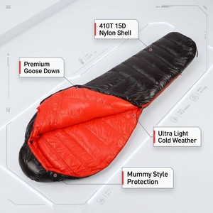 <span class=keywords><strong>Sac</strong></span> <span class=keywords><strong>de</strong></span> <span class=keywords><strong>couchage</strong></span> en gros, nouveau modèle ultra-léger, en <span class=keywords><strong>duvet</strong></span> <span class=keywords><strong>de</strong></span> canard et <span class=keywords><strong>d</strong></span>'<span class=keywords><strong>oie</strong></span>, pour le froid, type momie - Product Image 3