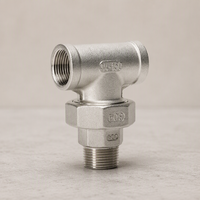 Raccord réducteur hexagonal en acier inoxydable 316 316L ASME B31.3, filetage NPT femelle, surface lisse, pour usines de traitement chimique, directement de l'usine